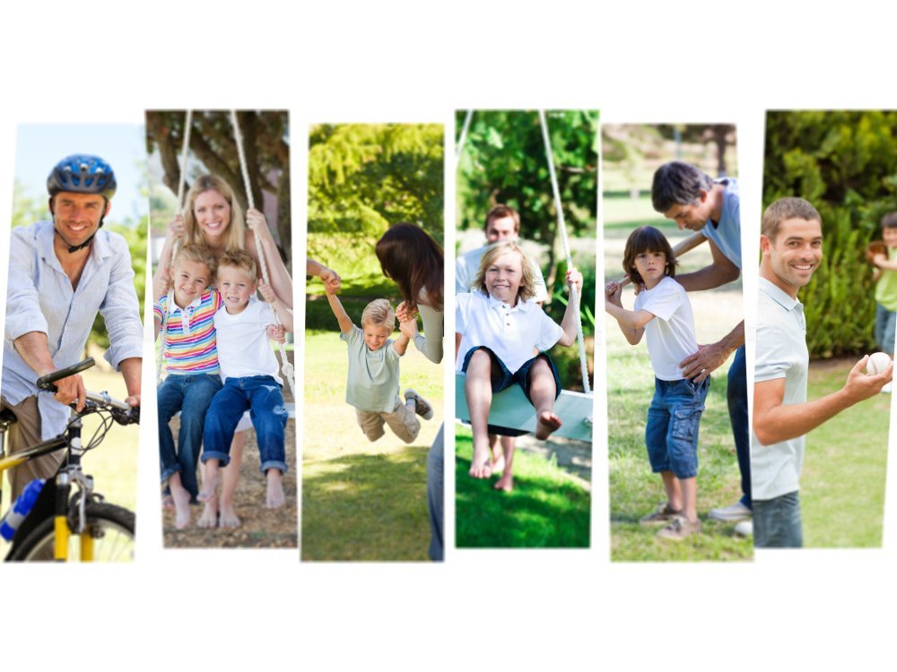 Family reunification Germany Ausbildung: family spending time together